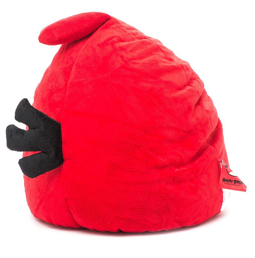 Декоративная подушка из серии Angry Birds - Красная птица Red Bird, 30 см  